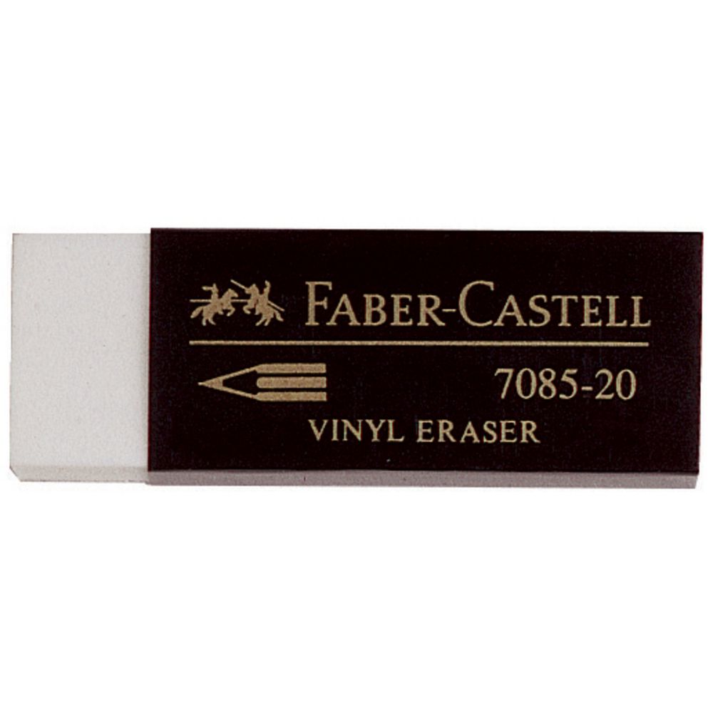 Faber-Castell PVC-free Eraser 2 Pack